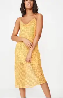 Woven Roxy Midi Slip Dress