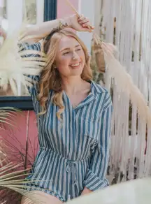 Striped Romper