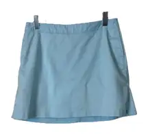 Adidas Sport Active Stretch Light Blue Golf Tennis Skort Skirt Women’s Size 10