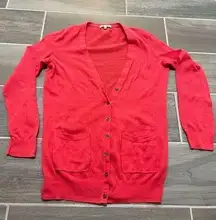 Madewell classic button down cardigan size medium