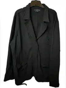 Calvin Klein Cotton Black Casual Jacket