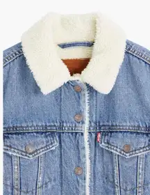 Sherpa Jean Jacket