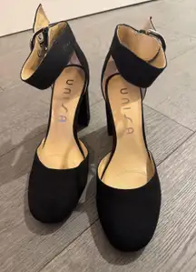 Unisa Black Heels