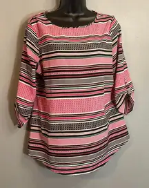 Croft-barrow Women's Pink Blouse