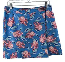 Vineyard Vines crab and‎ shell wrap skirt. Size small