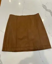 Leather Skirt