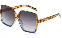 NIB - Oversize Frame Sunglasses - UV Protection.