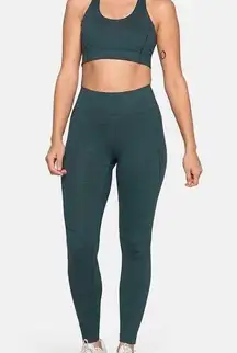 Outdoor Voices TechSweat™ Crop Top & Leggings in Evergreen | S