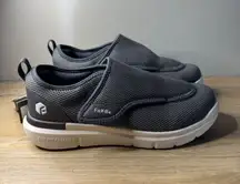 FitVille Slip On Sneakers Mens 10.5 EW Gray Comfort Arch Support‎ Walking Shoes