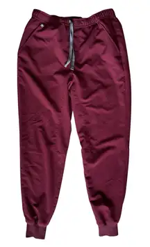 Size M Maroon Figs Technical Collection Jogger Style Like New Scrub Pants