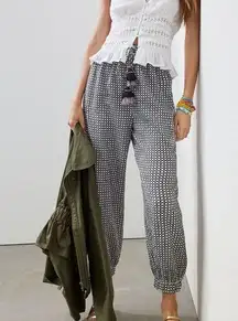 ANTHROPOLOGIE OLLARI Tasseled Joggers Sz XS