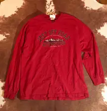 Vintage Jeep long sleeve shirt  size XL I think there is some wash shrinkage I'd say fits medium best