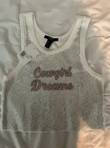 Forever 21 Cowgirl Dreams Tank Top