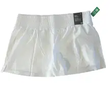 Gap Fit Women's Runaround Super High Rise Dry Wicking White Skort Size XL NWT
