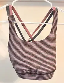 FINAL PRICE Lululemon Stripped Sports Bra