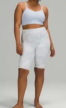 Lululemon Wunder Under Short 10" Incognito Camo Jacquard Alpine White Starlight