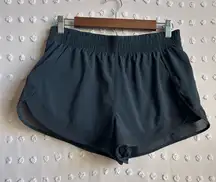 Athleta Mesh Racer Run 2.5” Short Sz S Black‎