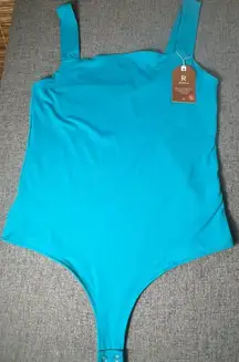 NEW Reoria Halter‎ Too Thong Bodysuit  XL Shaper Adjustable Straps