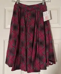 NWT Lularoe Madison Skirt - Plaid