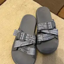 Chaco Chillos Slide Pierce Steeple Gray​