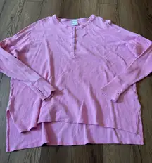 Aerie Henley Long Sleeve Top