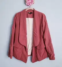 Slate‎ & Willow Rust Boyfriend Blazer