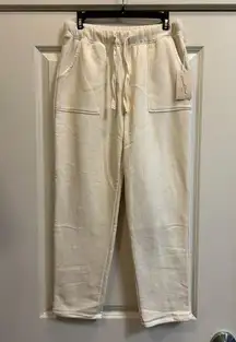 NWT! Universal Thread Cream Fleece Lined SweatPants - size S - MSPR $20!!