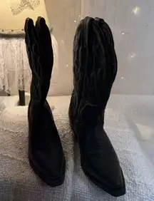 Laredo Leopard Print Cowboy Boots