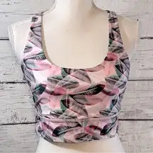 Sports Bra Leaf Print-Medium