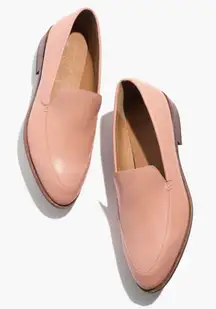 Madewell Pink Leather Slip On The Frances Loafer Women's Size 7