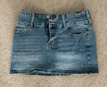 Pacsun Denim Mini Skirt