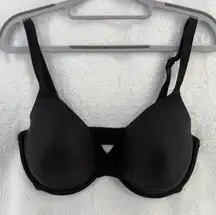 Natori US‎ 34DDD Black Bra Full Coverage Underwire Adjustable Everyday Lingerie