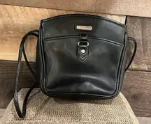 Vintage Liz Claiborne‎ Purse Black Faux Leather
