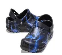 CROCS at work unisex Black and Blue Clogs