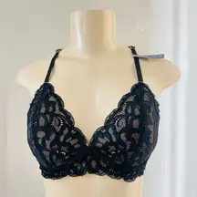 Aerie 34B black racer back cross back...