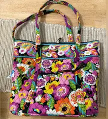 Vera Bradley va Va bloom tote bag
