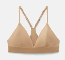 NWT  Tan Triangle Bralette