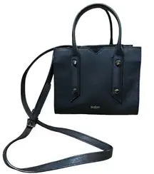 Botkier Leather Bag Top Handle Crossbody Black
