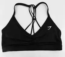 Gymshark S Ruched Strappy Sports Bra