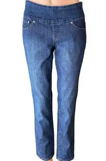 JAG High Rise Slim Leg Denim Blue Jeans Jegging NWOT ~ Women's Size 4 P