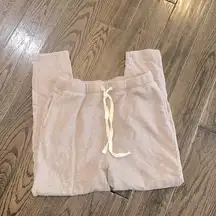 Universal Thread Tan cozy Joggers Soft Relaxed Fit size small with pockets
