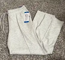 Heather Grey Scuba Straight Leg Pants