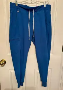 Figs Zamora Jogger Scrub Pants in Royal Blue Size MP