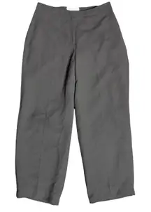 Vintage Judith Hart Women 8P Black Straight Leg Dress Pants Career Office Formal