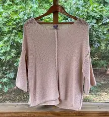 Aerie Women's Open Knit Drapey Sweater Beige Size XS. NEW