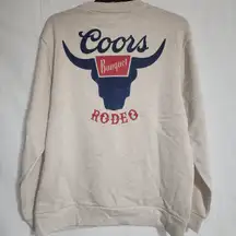 Coors rodeo sweatshirt Women XS-First picture is the back