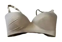 Soma Enbliss Wireless T-Shirt Bra 40DDD Beige Lightly Lined Adjustable