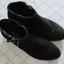 Hot Tomato calico booties size 7½