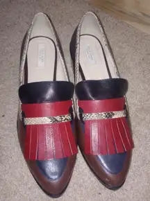 Women's Cole Haan Pilgrim Style Peasant Margartite Loafer Heeled 10B