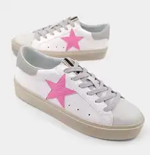 Pink Star Sneakers